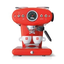Illy X1 Anniversary E.S.E. Pod & Ground Coffee Machine - Red -Coffee Drink Store 20294 X1 ECO RED FRONT 2 ESP EROG