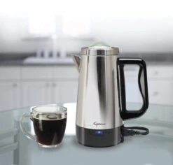 Capresso Perk Electric Percolator 8-Cup -Coffee Drink Store 403.05LifestyleHR
