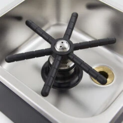 Barista Basics Counter Top Rinser - 6" X 6" X 2" Pan Size -Coffee Drink Store 4361 original epprct662 5 1