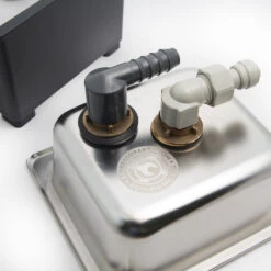 Barista Basics Counter Top Rinser - 6" X 6" X 2" Pan Size -Coffee Drink Store 4362 original epprct662 6 1