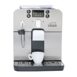 Gaggia Brera Espresso Machine In Black -Coffee Drink Store 5821 original gaggia brera espresso machine in black center 2
