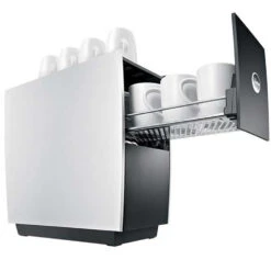 JURA Cup Warmer Platinum -Coffee Drink Store 5861 original side open top