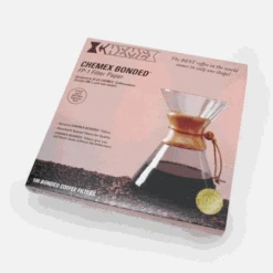 Chemex 100 Unfolded 13" Half Moon Filters 4 Chemex 100 Unfolded 13" Half Moon Filters -Coffee Drink Store 833 original 1