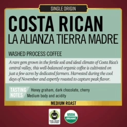 Barrie House Costa Rican La Alianza Tierra Madre Single Origin Fair Trade Organic Coffee 9 Barrie House Costa Rican La Alianza Tierra Madre Single Origin Fair Trade Organic Coffee -Coffee Drink Store BHC 3k Labels CostaRican 2048x2048 238ef393 b3d6 472b bdf3 5f3cf025b485
