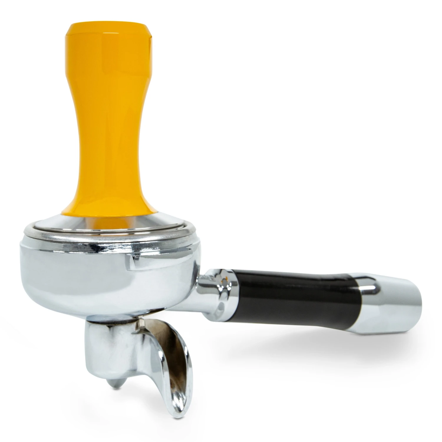 BIT 58.6mm Flat Espresso Tamper - Yellow 4 BIT 58.6mm Flat Espresso Tamper - Yellow - Image 4