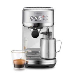 Breville BES500BSS Bambino Plus -Coffee Drink Store Bambino Plus Pitcher