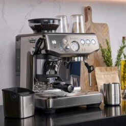 Breville BES876BSS1BNA1 Barista Express Impress -Coffee Drink Store BaristaExpressImpress Lifestyle2