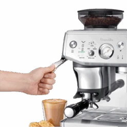 Breville BES876BSS1BNA1 Barista Express Impress -Coffee Drink Store BaristaExpressImpress Tamp