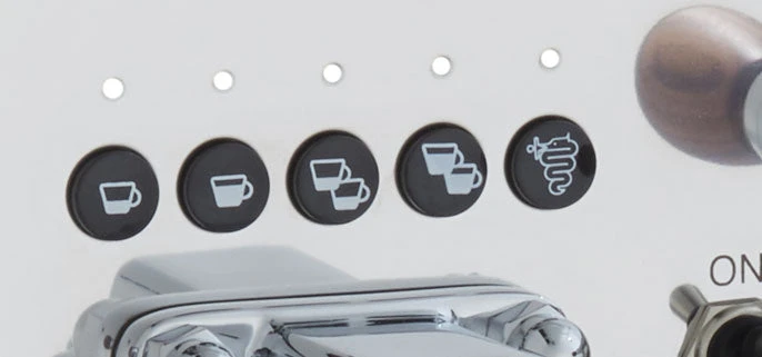 Bezzera DUO DE Dual Boiler Espresso Machine - Total White 2 Bezzera DUO DE Dual Boiler Espresso Machine - Total White - Image 2