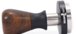 Bravo Espresso Tamper Dark Wood Handle 54.7mm -Coffee Drink Store BravoTamper Hero DW 54
