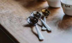 Brewista Professional Cupping Spoon - Stainless -Coffee Drink Store BrewistaCollectioncuppingspoonsoncounter 501fb33a a01c 4fcd 9faa 03d05f59baf3