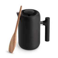 Fellow Clara French Press - Black -Coffee Drink Store Clara FrenchPress MB AgitationStick