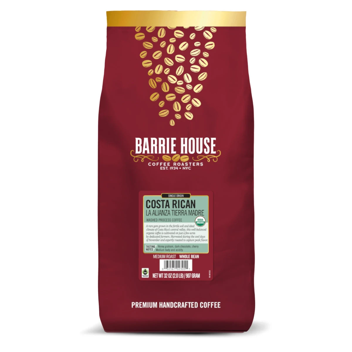 Barrie House Costa Rican La Alianza Tierra Madre Single Origin Fair Trade Organic Coffee 1 Barrie House Costa Rican La Alianza Tierra Madre Single Origin Fair Trade Organic Coffee