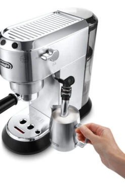 DeLonghi EC685M Dedica Deluxe Espresso Machine -Coffee Drink Store DedicaDeLuxe EC685M adjustabblecappuccino