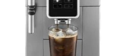 DeLonghi Dinamica ECAM35025SB Espresso Machine -Coffee Drink Store DinamicaECAM35025SB fronte OverIce 8fd1d140 e80e 4707 bb55 8f57aa4f0675