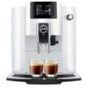 Refurbished JURA E6 Automatic Espresso Machine In Piano White (NAA)