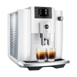 JURA E6 Automatic Espresso Machine In Piano White (NAA) -Coffee Drink Store E6 pss PW 2Esp en 568b76b9 5e34 4b9c bc0a 001e0736c433