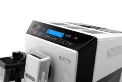 Refurbished DeLonghi Eletta Cappuccino In White ECAM44660W -Coffee Drink Store ECAM44660WElettaWhiteDigitalDisplay