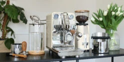 ECM Puristika Single-Boiler Espresso Machine Cream -Coffee Drink Store ECM Puristika creme Milieu