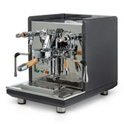 ECM Synchronika Espresso Machine - Anthracite -Coffee Drink Store ECMSYNCHDBZWD AnthraciteSidePanels