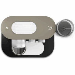 Nespresso Expert Espresso Machine By DeLonghi With Aeroccino - Anthracite Gray -Coffee Drink Store EN350G Overhead