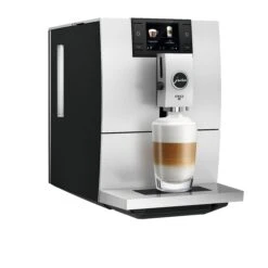 Refurbished JURA ENA 8 Espresso Machine - Black -Coffee Drink Store ENA 8 Metropolitan Black angle latte macchiato 71caf971 934c 4167 b9f5 4163ee6dc7f5