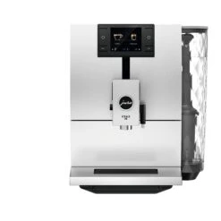 JURA ENA 8 Espresso Machine - White -Coffee Drink Store ENA 8 frontal 286d278a 6df9 43cc a2e3 eae40f1f87e9