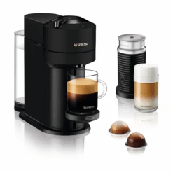 Nespresso Vertuo Next Espresso Machine By DeLonghi With Aeroccino - Matte Black -Coffee Drink Store ENV120BMAE 1