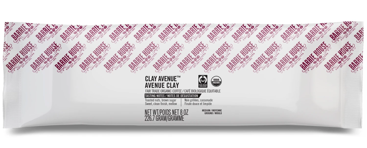 Barrie House Clay Avenue Fair Trade Organic Ground Coffee - 8oz 1 Barrie House Clay Avenue Fair Trade Organic Ground Coffee - 8oz