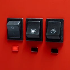 Gaggia Classic Evo Pro Espresso Machine In Lobster Red -Coffee Drink Store GACLASSICEVOPROORG 0012