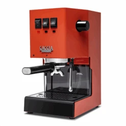 Gaggia Classic Evo Pro Espresso Machine In Lobster Red -Coffee Drink Store GACLASSICEVOPROORG 1155