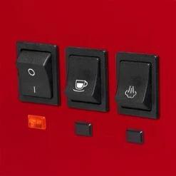 Gaggia Classic Evo Pro Espresso Machine In Cherry Red -Coffee Drink Store GACLASSICEVOPRORED 0001L