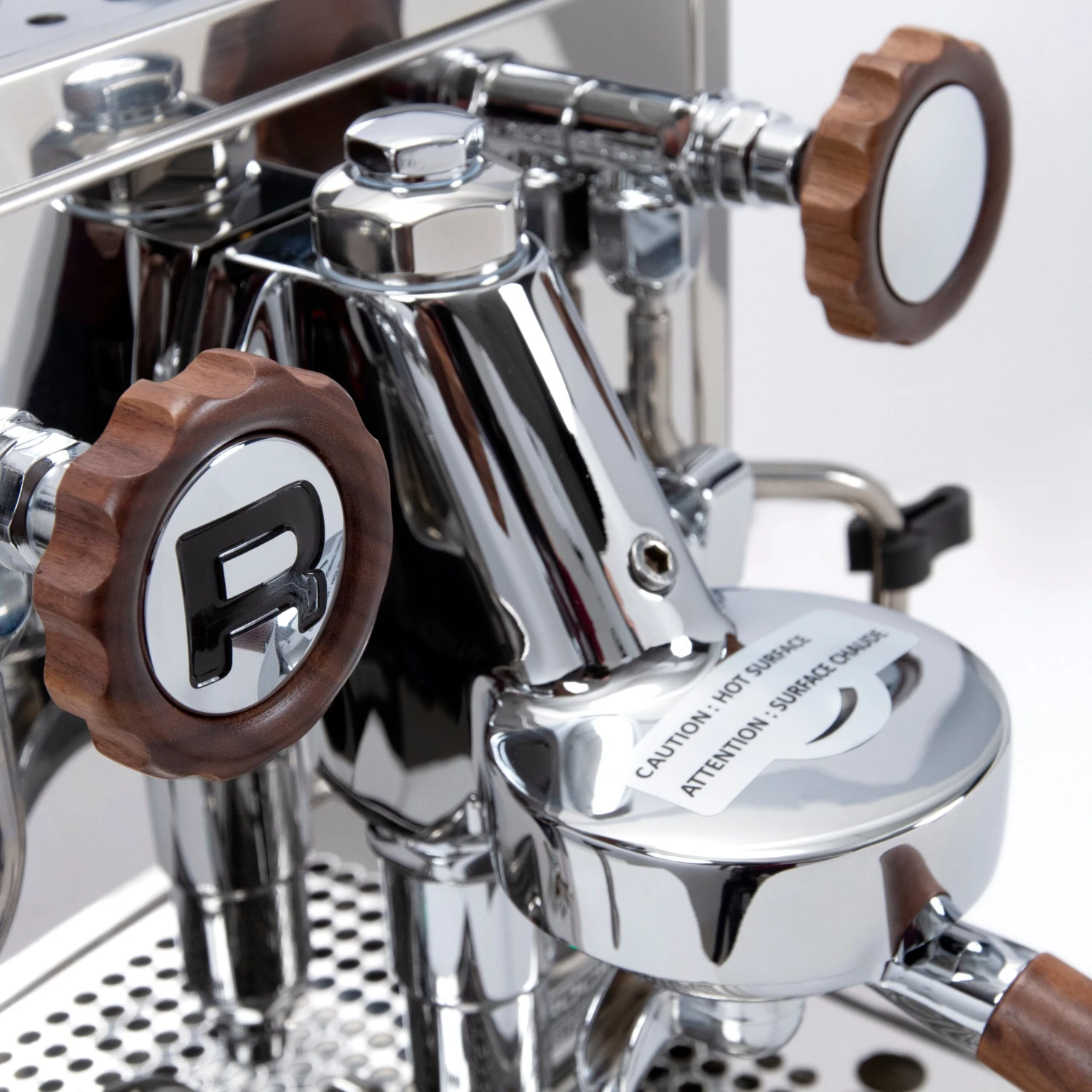 Rocket Espresso Giotto Cronometro V Espresso Machine - Walnut Accents 6 Rocket Espresso Giotto Cronometro V Espresso Machine - Walnut Accents - Image 6