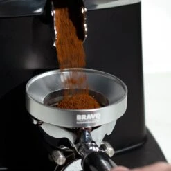 Bravo 58 Mm Portafilter Dosing Funnel - Silver -Coffee Drink Store IMG 1518