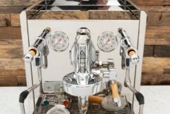 ECM Synchronika Espresso Machine - Olive Wood -Coffee Drink Store IMG 2378