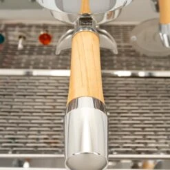 ECM Synchronika Espresso Machine - Olive Wood -Coffee Drink Store IMG 2388