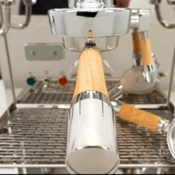 ECM Synchronika Espresso Machine - Olive Wood -Coffee Drink Store IMG 2390