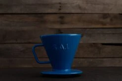 Saint Anthony Industries C70 Ceramic Pourover Brewer - Blue -Coffee Drink Store IMG 35786