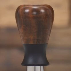 Bravo Espresso Tamper Dark Wood Handle 54.7mm -Coffee Drink Store IMG 4442
