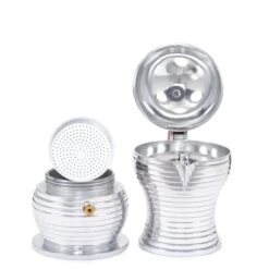 Illy Alessi Pulcina 3 Cup Moka Pot - Red -Coffee Drink Store IMG 5857