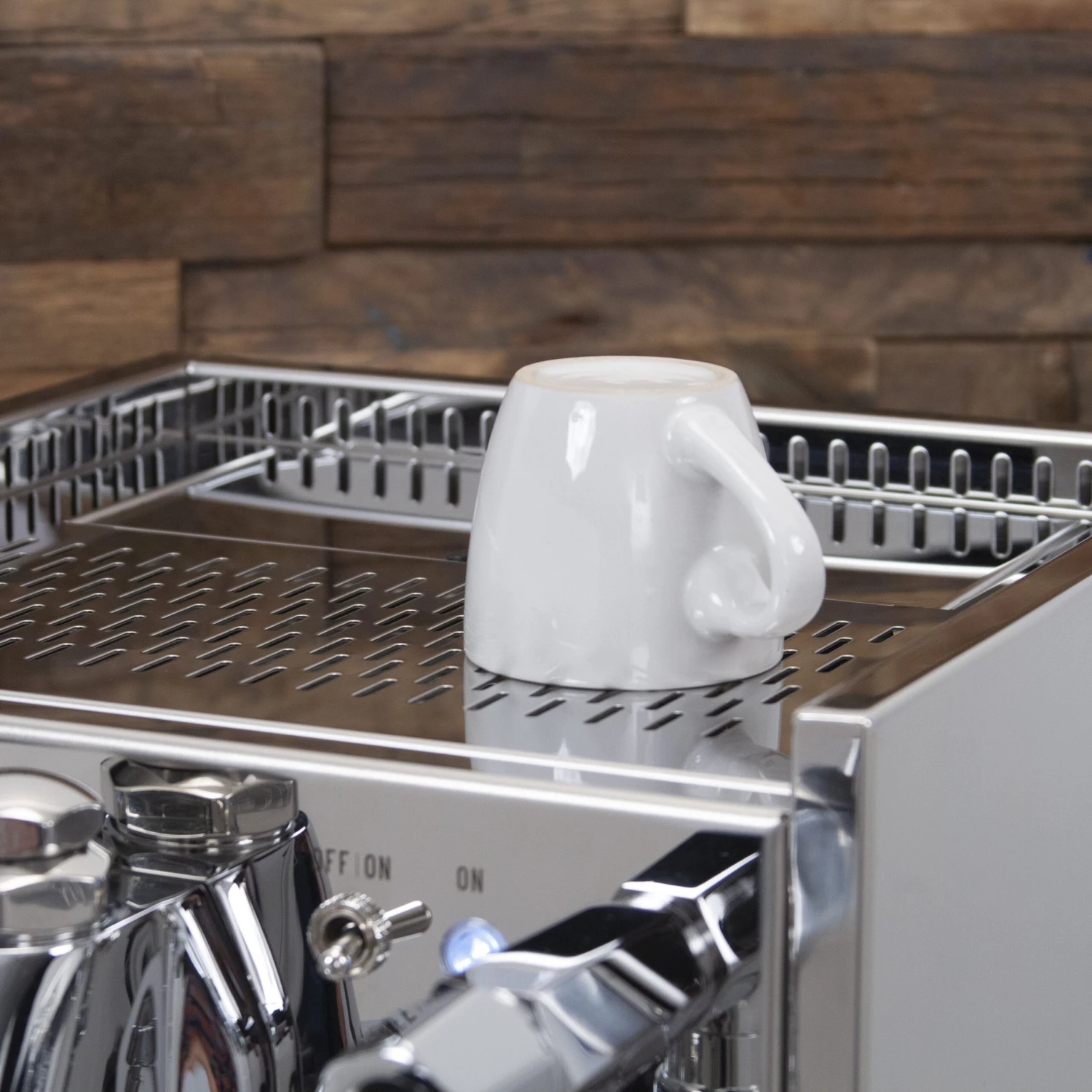 Quick Mill Arnos Espresso Machine - Walnut Accents 4 Quick Mill Arnos Espresso Machine - Walnut Accents - Image 4