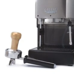 Gaggia Logo Ashwood Handle Tamper -Coffee Drink Store IMG 6642