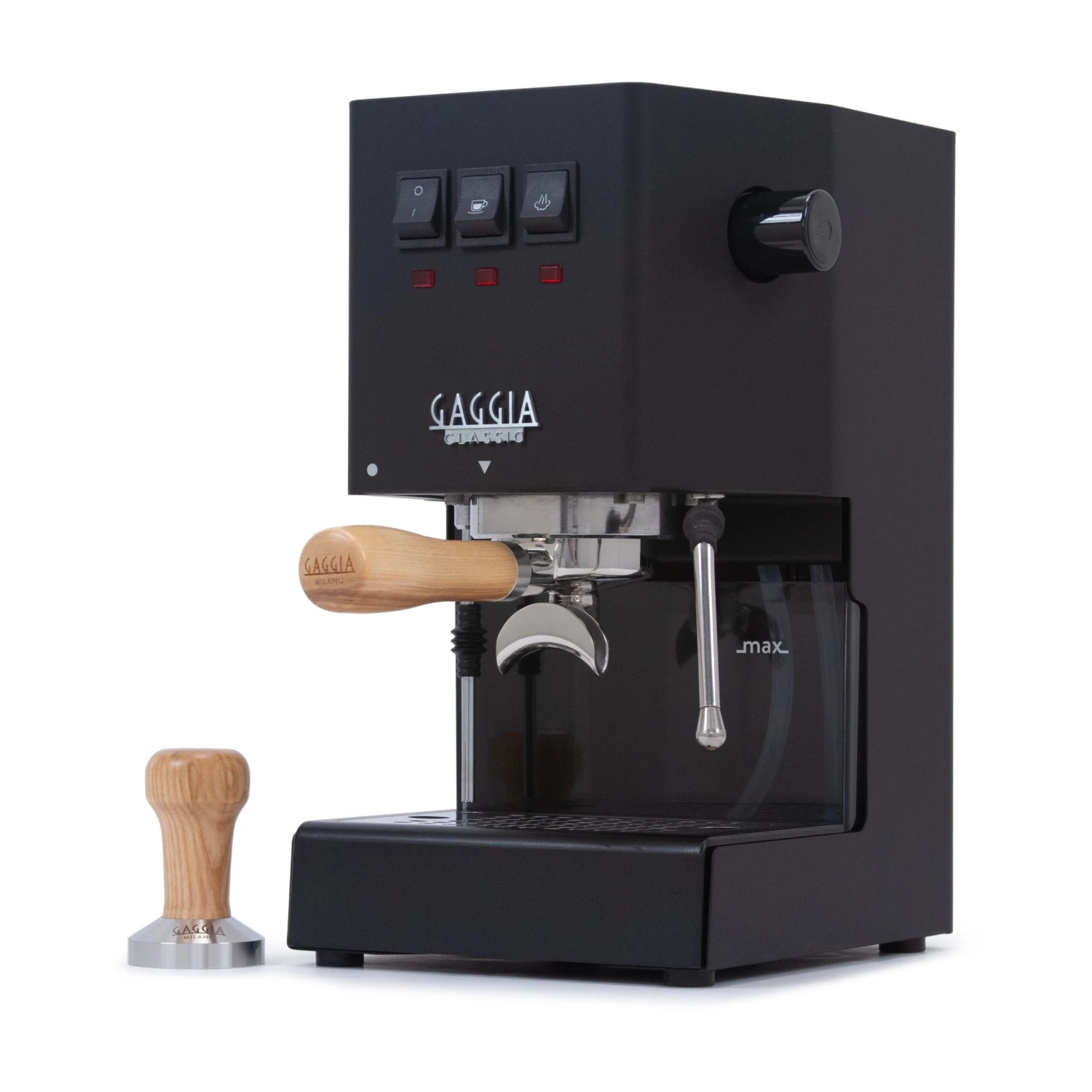 Gaggia Classic Prestige In Thunder Black 1 Gaggia Classic Prestige In Thunder Black