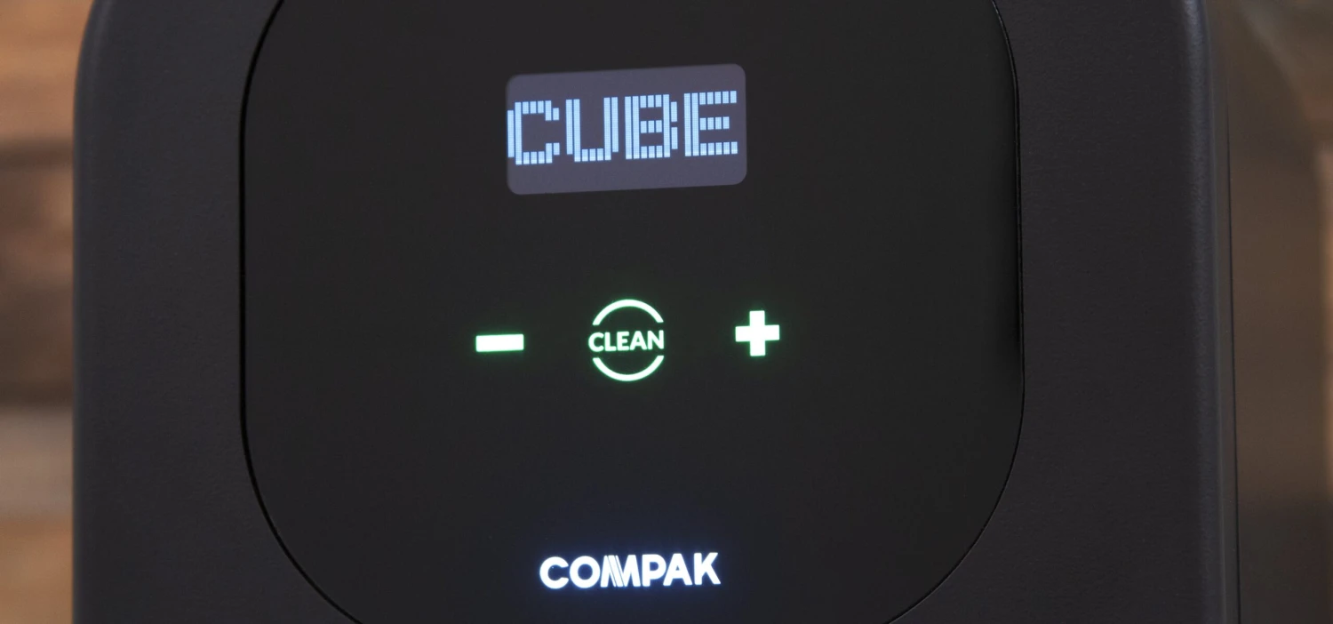Compak Cube Automatic Tamper 58mm - Matte Black 7 Compak Cube Automatic Tamper 58mm - Matte Black - Image 7
