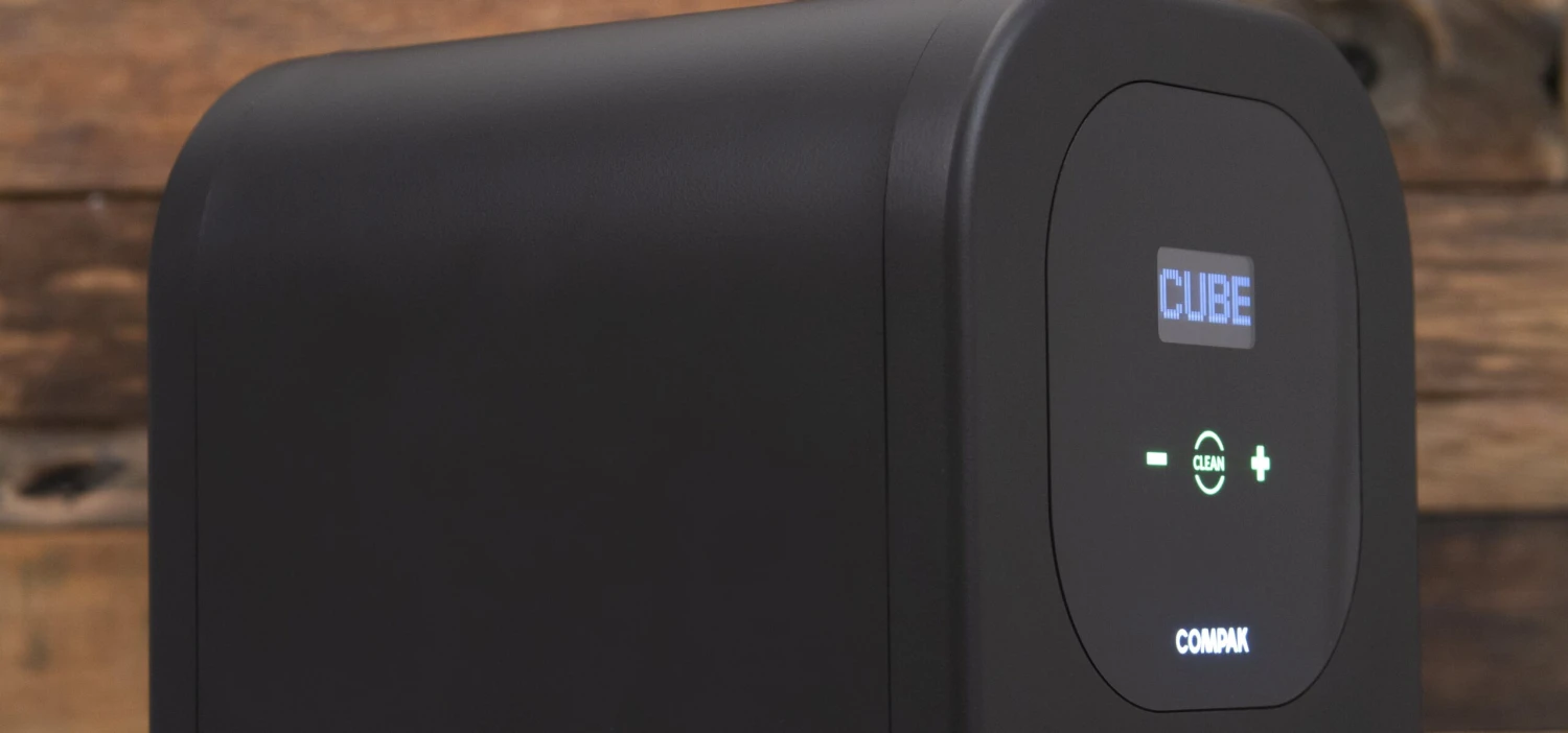 Compak Cube Automatic Tamper 58mm - Matte Black 10 Compak Cube Automatic Tamper 58mm - Matte Black - Image 10