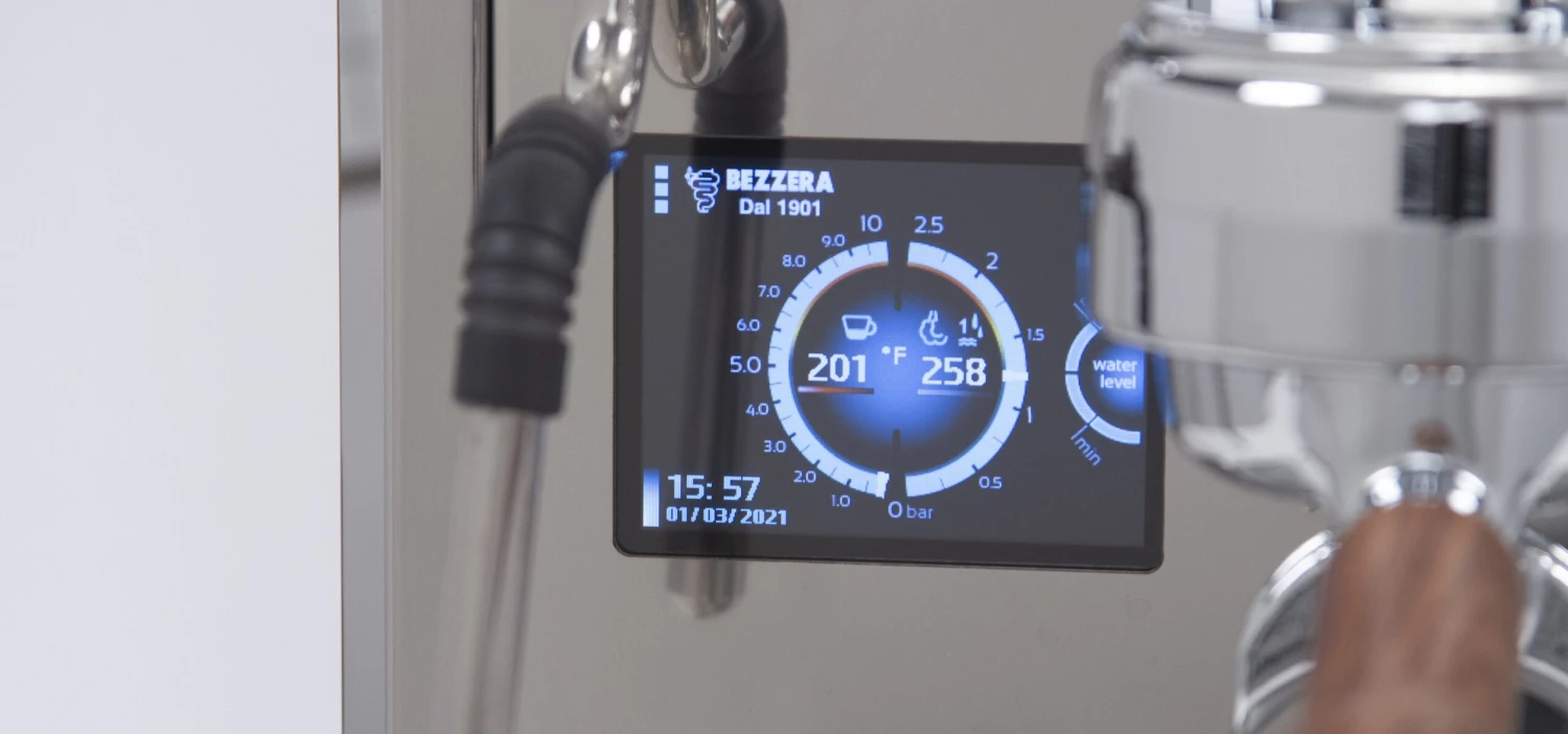 Bezzera DUO DE Dual Boiler Espresso Machine - Total White 5 Bezzera DUO DE Dual Boiler Espresso Machine - Total White - Image 5