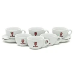 Bezzera Large Cappuccino Cup And Saucer Set