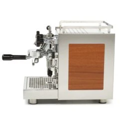 Profitec Pro 600 Dual Boiler Espresso Machine With Flow Control - Sapele Quarter Cut -Coffee Drink Store IMG 9127