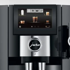 JURA J8 Super-Automatic Espresso Machine - Midnight Silver -Coffee Drink Store J8 det PB Screen SL 49adc3e1 04e4 4d66 9b3c b98eb014baee