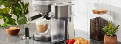KitchenAid® Automatic Milk Frother Attachment - Charcoal Grey -Coffee Drink Store KitchenaidMilkFrotherCharcoalGreyBanner